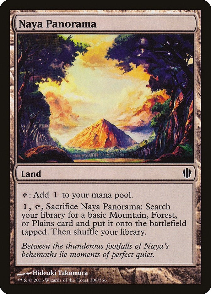 Image for Naya Panorama (Commander 2013) (308) - Magic: The Gathering