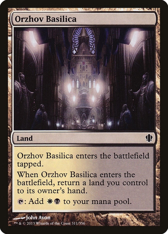 Image for Orzhov Basilica (Commander 2013) (311) - Magic: The Gathering