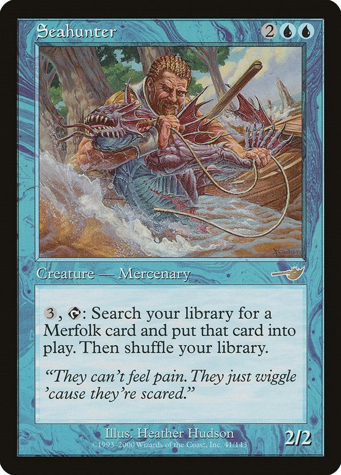 Image for Seahunter (Nemesis) (41) - Magic: The Gathering