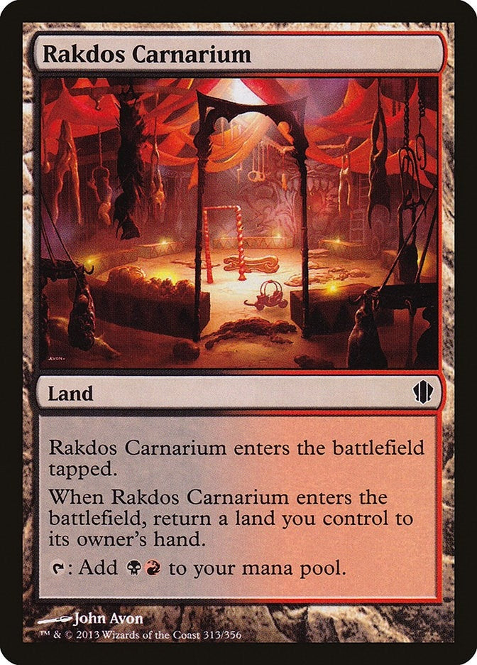 Image for Rakdos Carnarium (Commander 2013) (313) - Magic: The Gathering