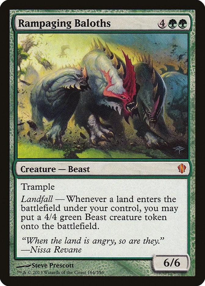Image for Rampaging Baloths (Commander 2013) (164) - Magic: The Gathering