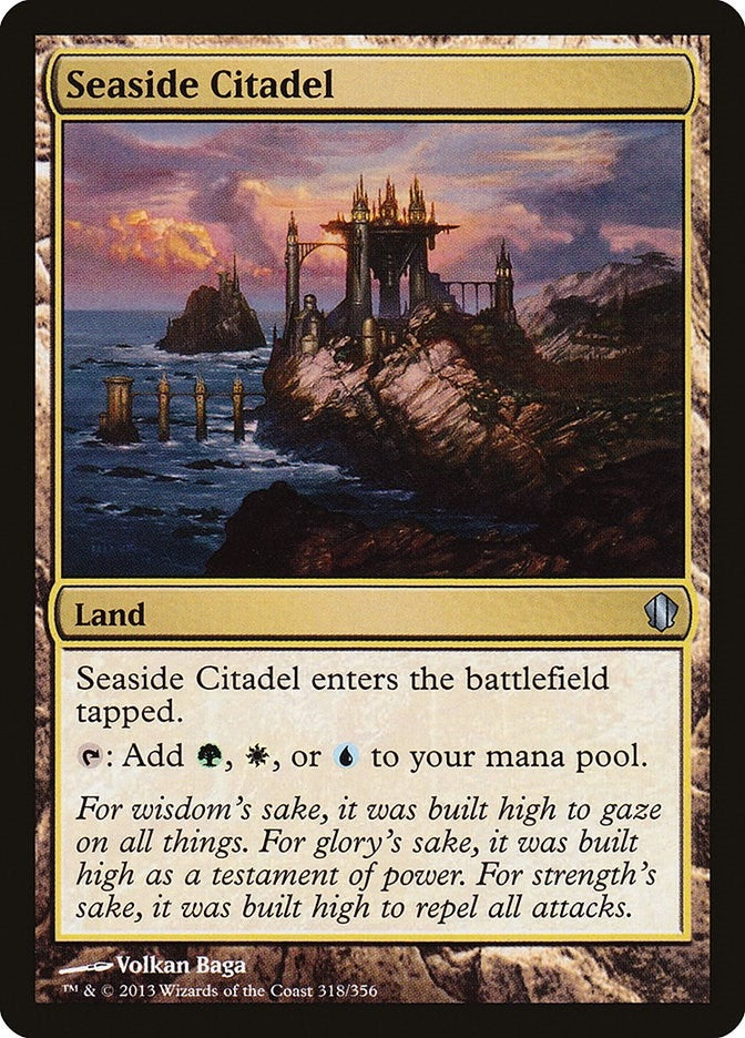 Image for Seaside Citadel (Commander 2013) (318) - Magic: The Gathering