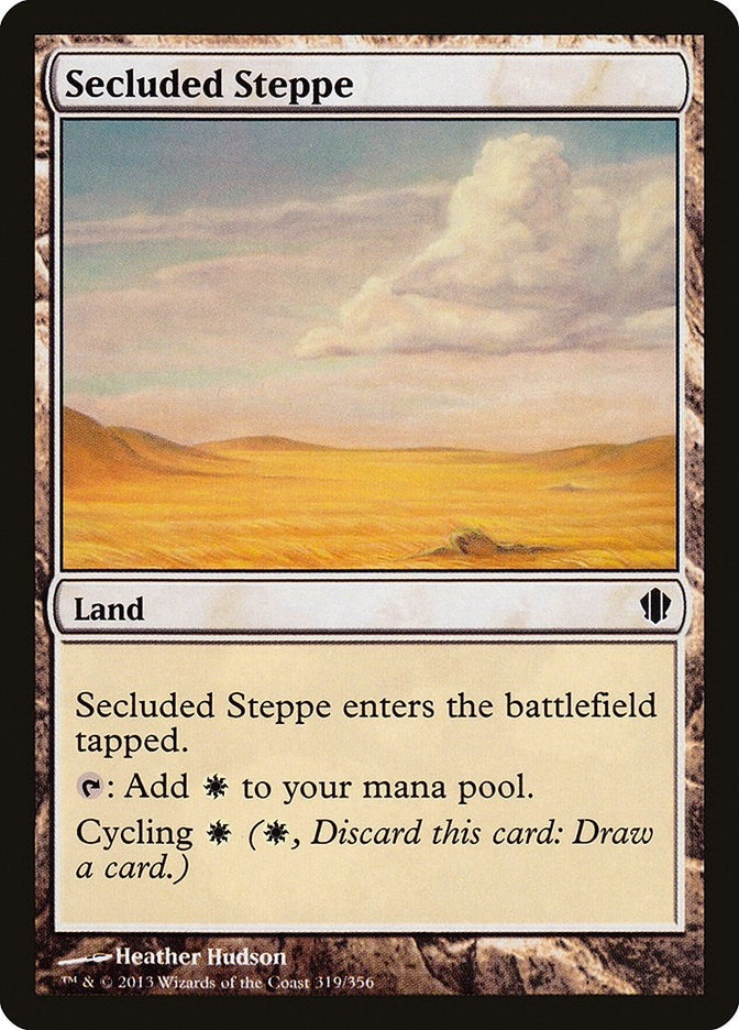 Image for Secluded Steppe (Commander 2013) (319) - Magic: The Gathering