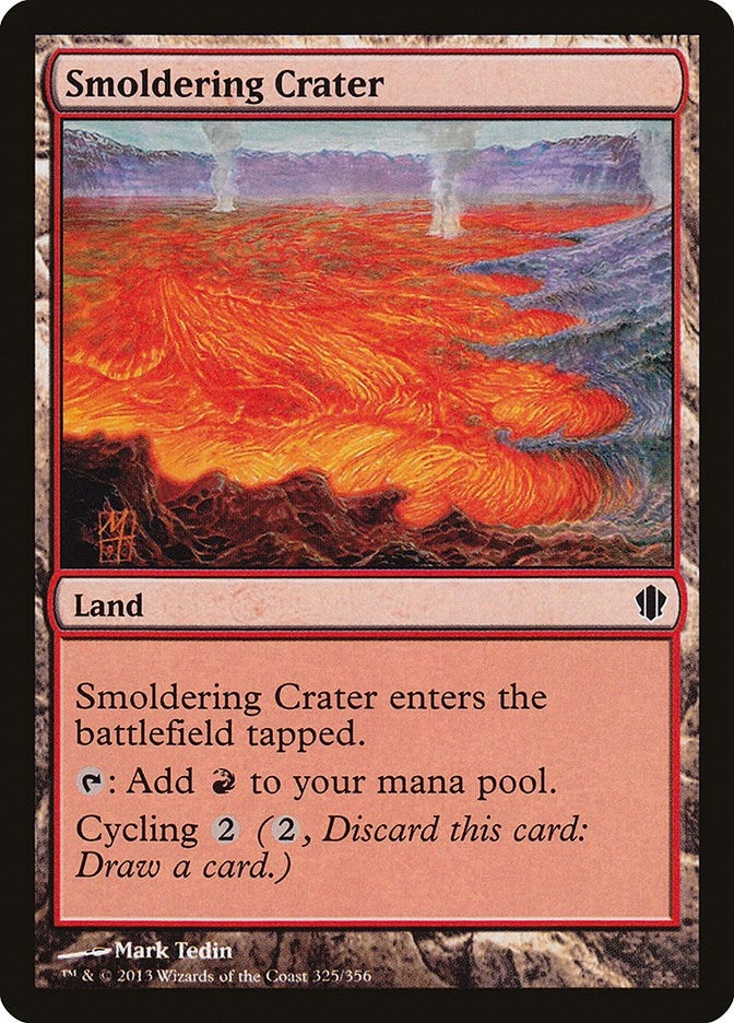 Image for Smoldering Crater (Commander 2013) (325) - Magic: The Gathering