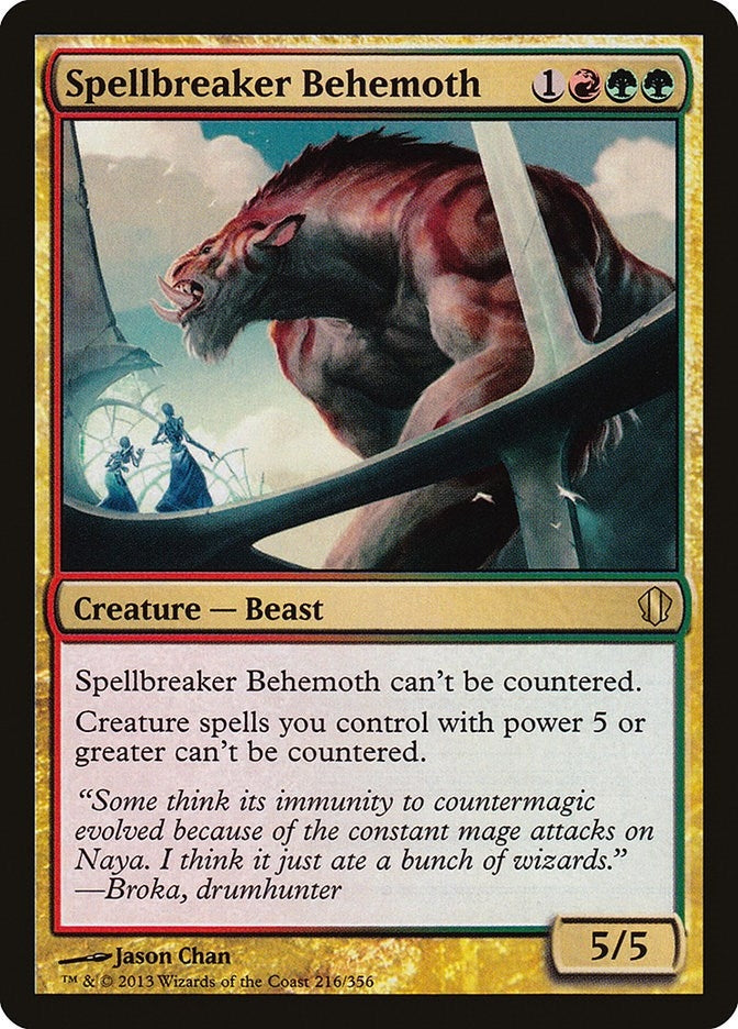 Image for Spellbreaker Behemoth (Commander 2013) (216) - Magic: The Gathering