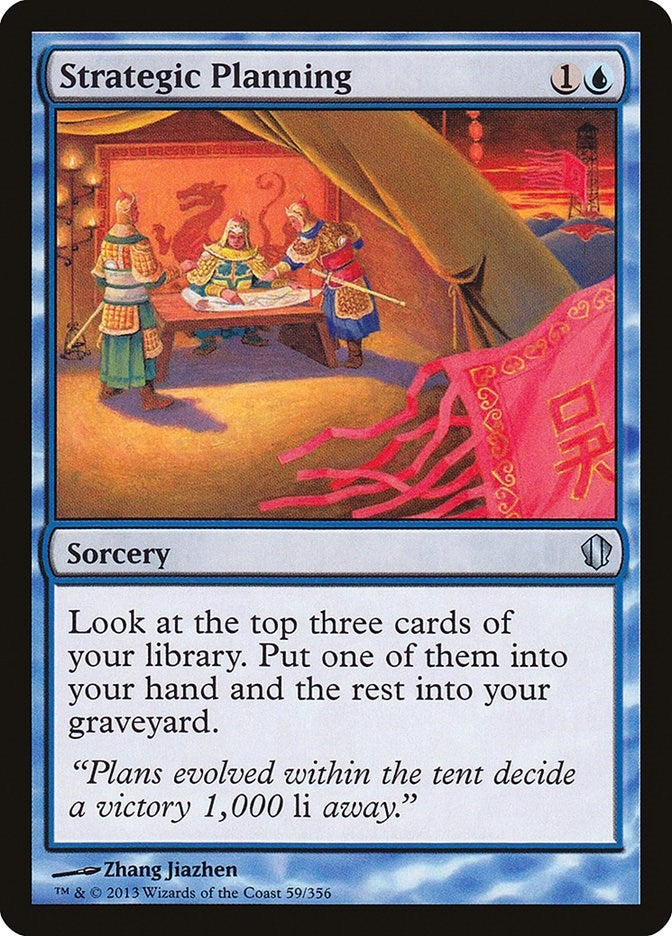 Image for Strategic Planning (Commander 2013) (59) - Magic: The Gathering