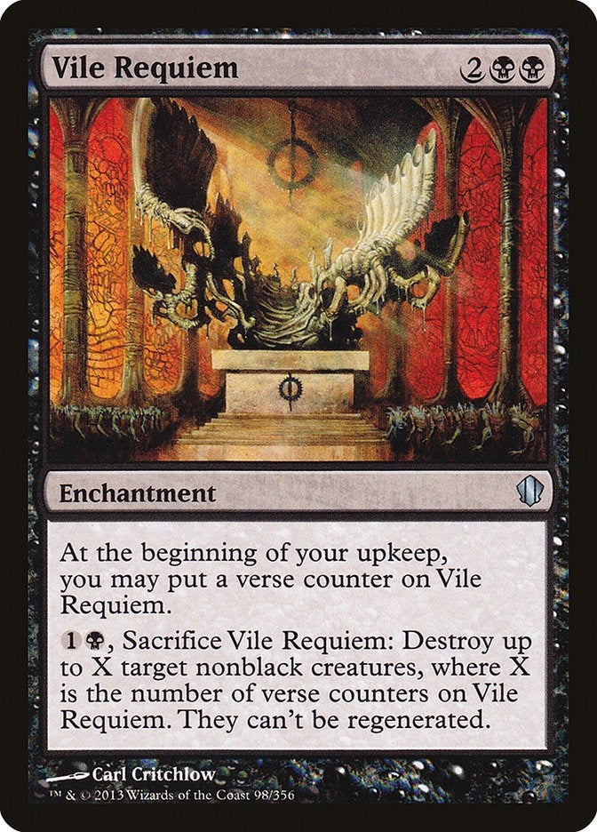 Image for Vile Requiem (Commander 2013) (98) - Magic: The Gathering