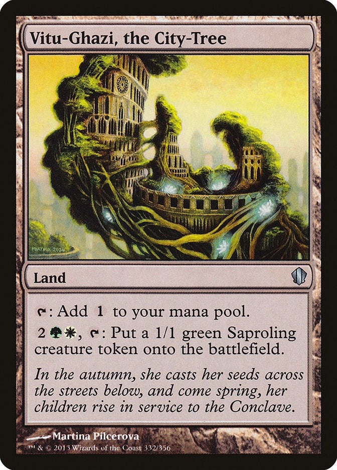 Image for Vitu-Ghazi, the City-Tree (Commander 2013) (332) - Magic: The Gathering