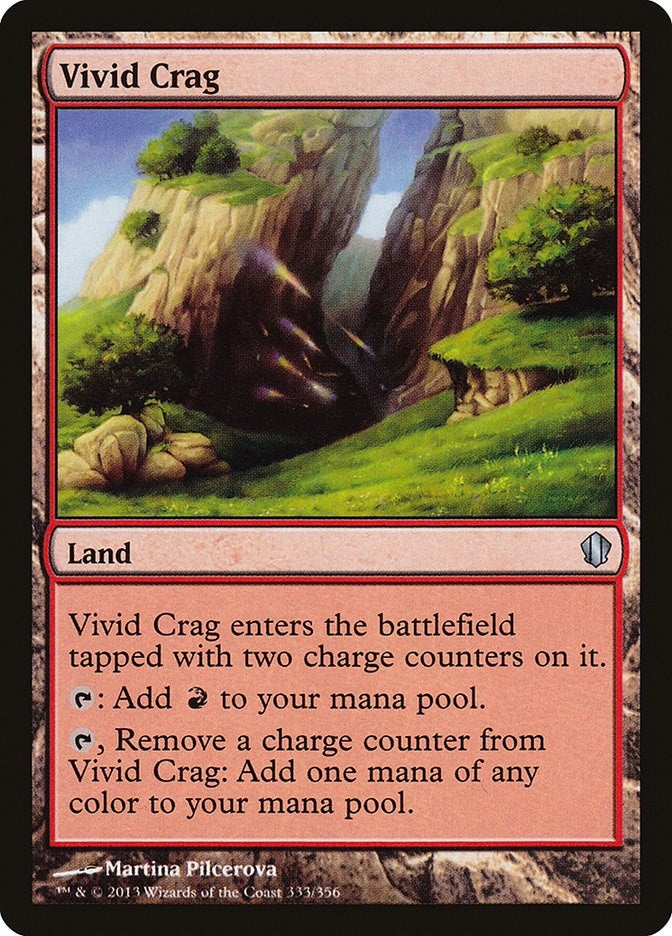 Image for Vivid Crag (Commander 2013) (333) - Magic: The Gathering