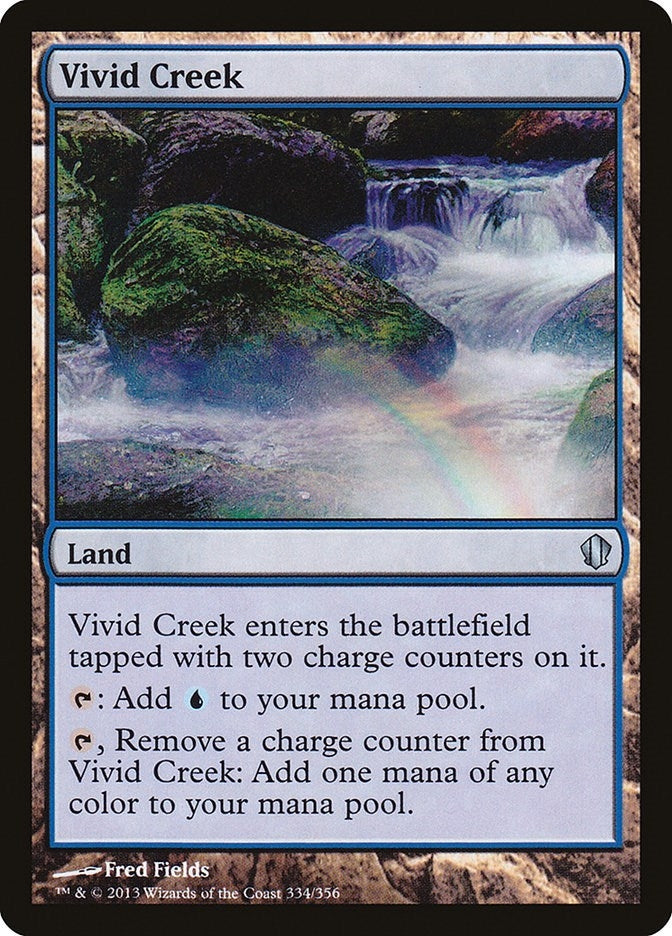 Image for Vivid Creek (Commander 2013) (334) - Magic: The Gathering