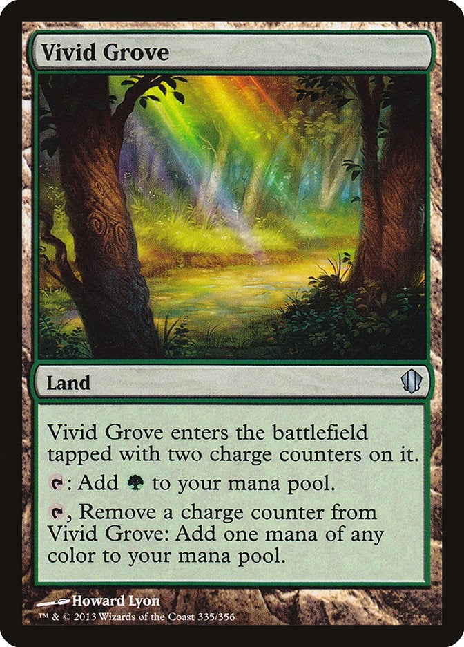 Image for Vivid Grove (Commander 2013) (335) - Magic: The Gathering