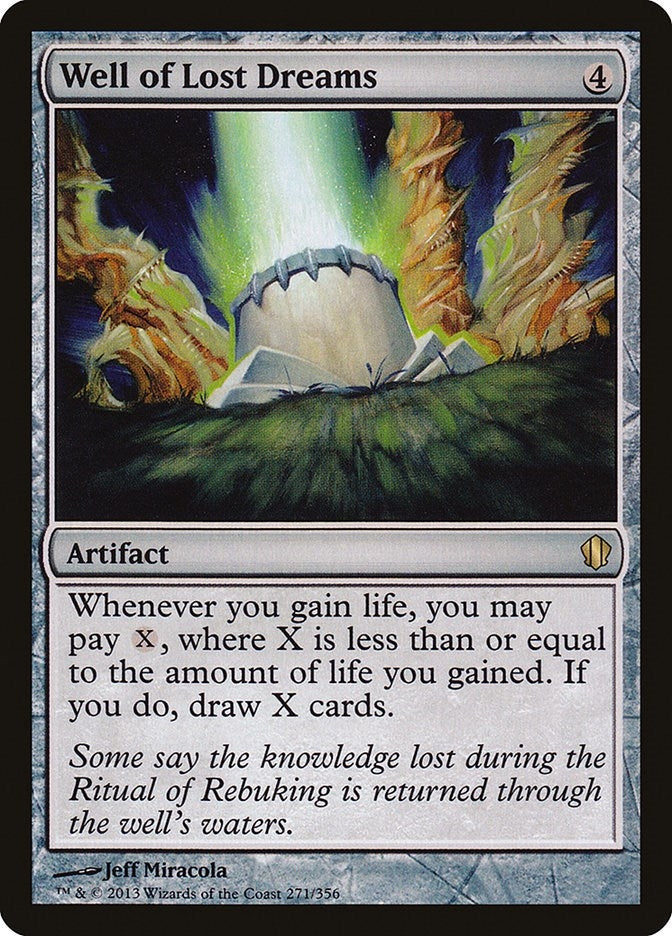 Image for Well of Lost Dreams (Commander 2013) (271) - Magic: The Gathering