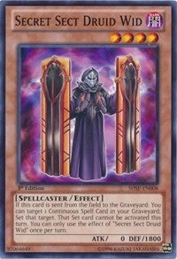 Image for Secret Sect Druid Wid (Shadow Specters) (SHSP-EN008) - YuGiOh