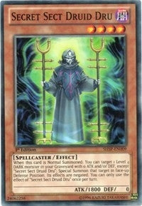 Image for Secret Sect Druid Dru (Shadow Specters) (SHSP-EN009) - YuGiOh