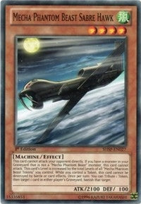 Image for Mecha Phantom Beast Sabre Hawk (Shadow Specters) (SHSP-EN027) - YuGiOh
