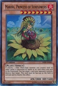 Image for Mariña, Princess of Sunflowers (Shadow Specters) (SHSP-EN040) - YuGiOh