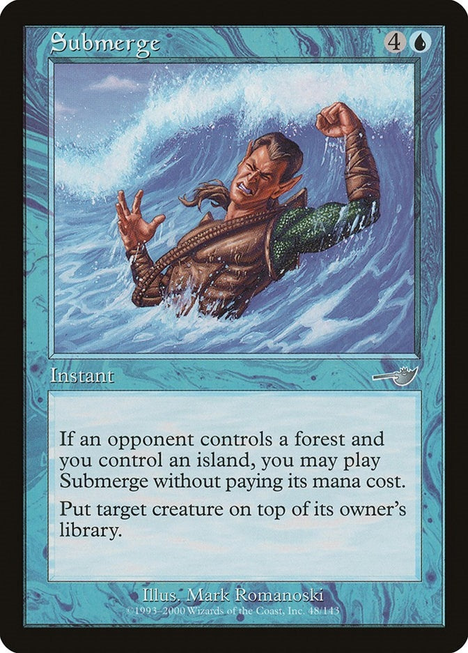 Image for Submerge (Nemesis) (48) - Magic: The Gathering