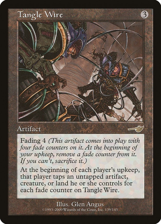 Image for Tangle Wire (Nemesis) (139) - Magic: The Gathering