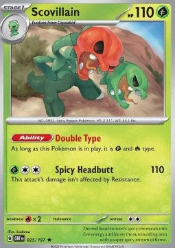 Scovillain - Obsidian Flames (Rare) [OBF-025]