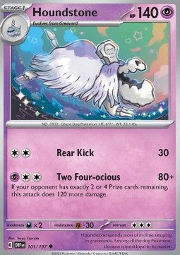 Houndstone - Obsidian Flames (Uncommon) [OBF-101]