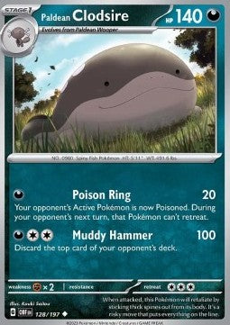 Paldean Clodsire - Obsidian Flames (Uncommon) [OBF-128]