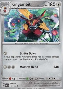 Kingambit - Obsidian Flames (Uncommon) [OBF-150]