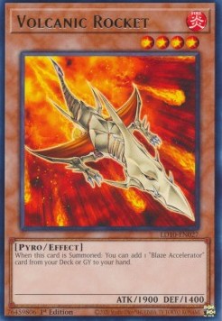 Volcanic Rocket - Legendary Duelists: Soulburning Volcano (Rare) [LD10-027]
