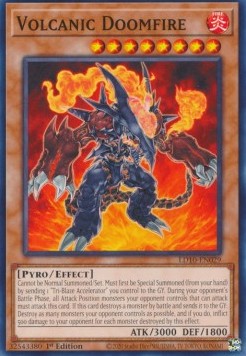 Volcanic Doomfire - Legendary Duelists: Soulburning Volcano (Common) [LD10-029]