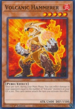 Volcanic Hammerer - Legendary Duelists: Soulburning Volcano (Common) [LD10-052]