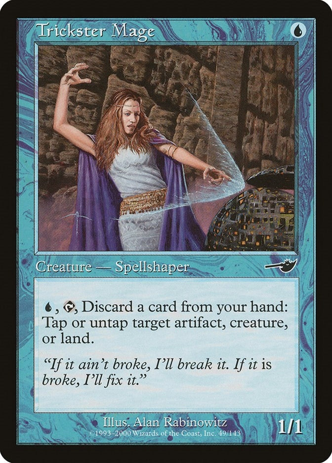 Image for Trickster Mage (Nemesis) (49) - Magic: The Gathering