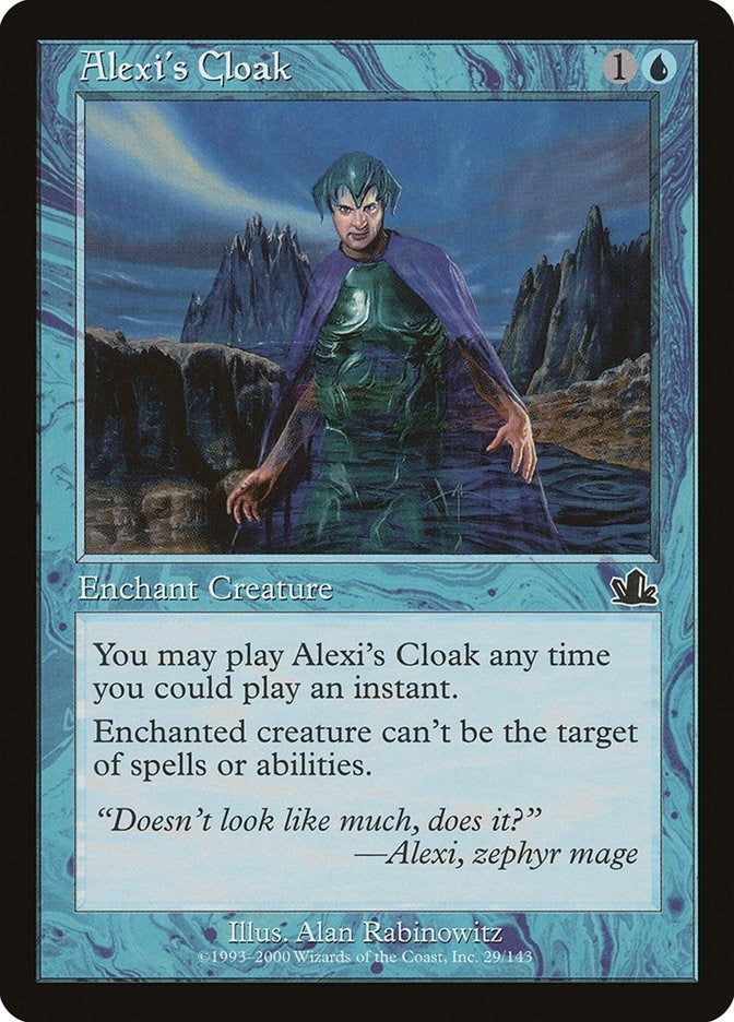 Image for Alexi's Cloak (Prophecy) (29) - Magic: The Gathering