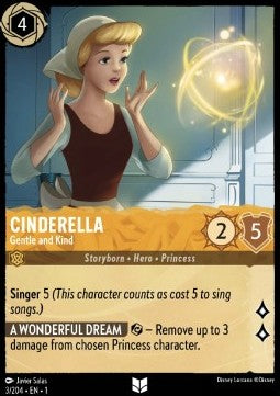 Cinderella - Gentle and Kind - The First Chapter (Uncommon) [1TFC-3]