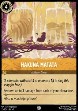 Hakuna Matata - The First Chapter (Common) [1TFC-27]