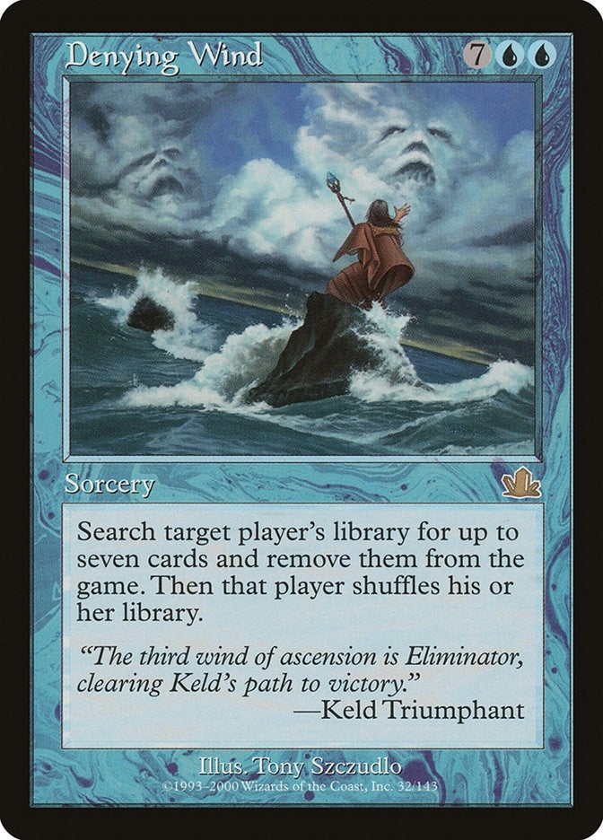 Image for Denying Wind (Prophecy) (32) - Magic: The Gathering