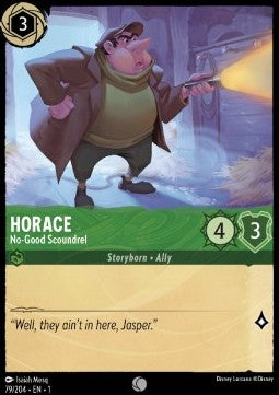 Horace - No-Good Scoundrel - The First Chapter (Common) [1TFC-79]