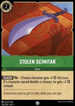 Stolen Scimitar - The First Chapter (Common) [1TFC-102]