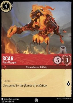 Scar - Fiery Usurper - The First Chapter (Common) [1TFC-122]