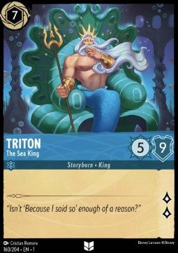 Triton - The Sea King - The First Chapter (Uncommon) [1TFC-160]