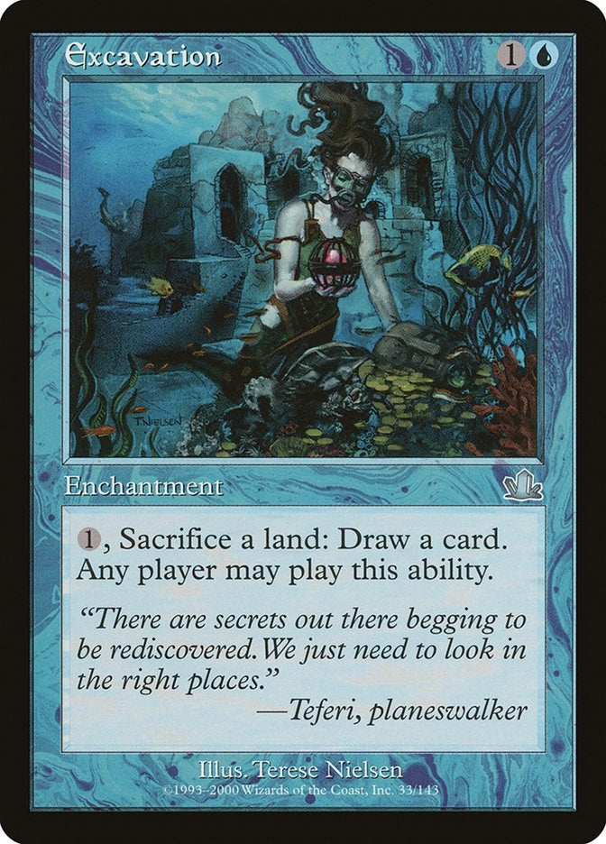 Image for Excavation (Prophecy) (33) - Magic: The Gathering