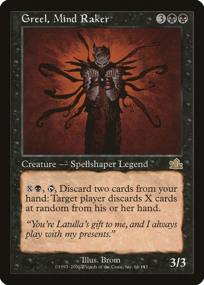 Image for Greel, Mind Raker (Prophecy) (66) - Magic: The Gathering