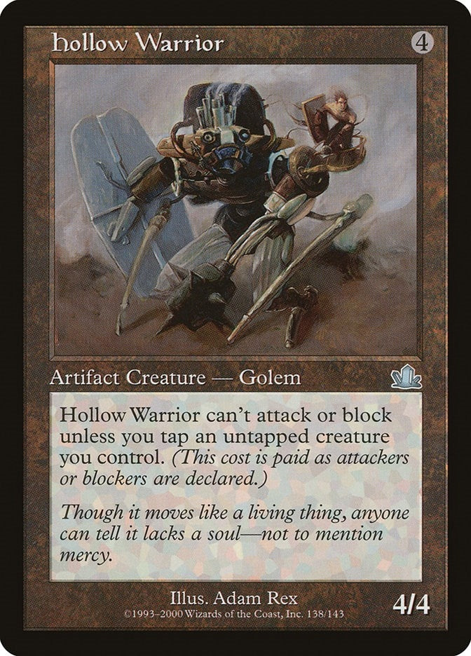 Image for Hollow Warrior (Prophecy) (138) - Magic: The Gathering
