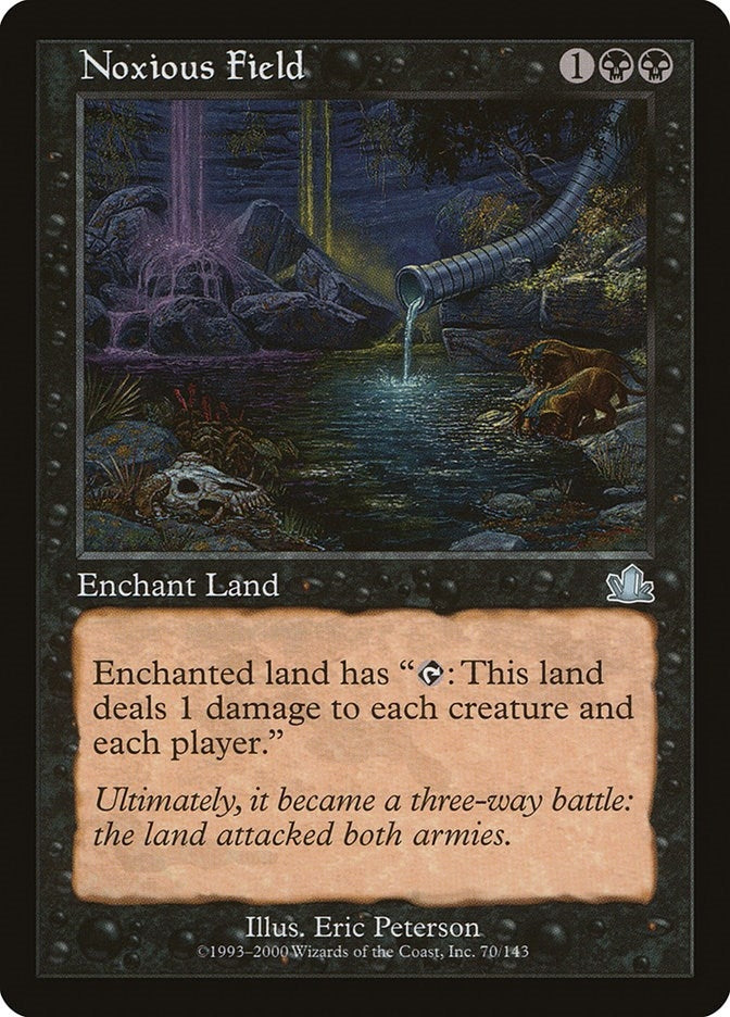 Image for Noxious Field (Prophecy) (70) - Magic: The Gathering