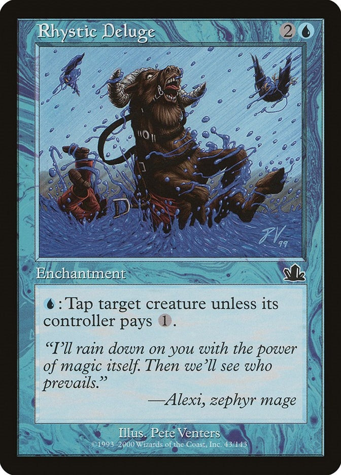 Image for Rhystic Deluge (Prophecy) (43) - Magic: The Gathering