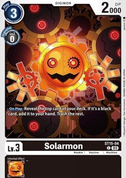 Solarmon (ST15-04) (V.1) - Starter Deck: Dragon of Courage (Common) [ST-15-004]