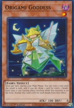 Origami Goddess - Age of Overlord (Common) [AGOV-027]