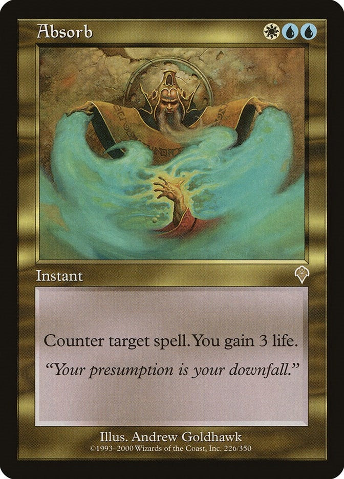 Image for Absorb (Invasion) (226) - Magic: The Gathering