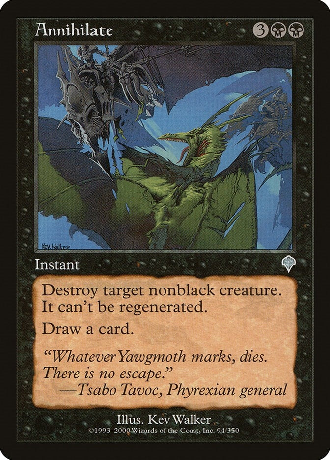 Image for Annihilate (Invasion) (94) - Magic: The Gathering