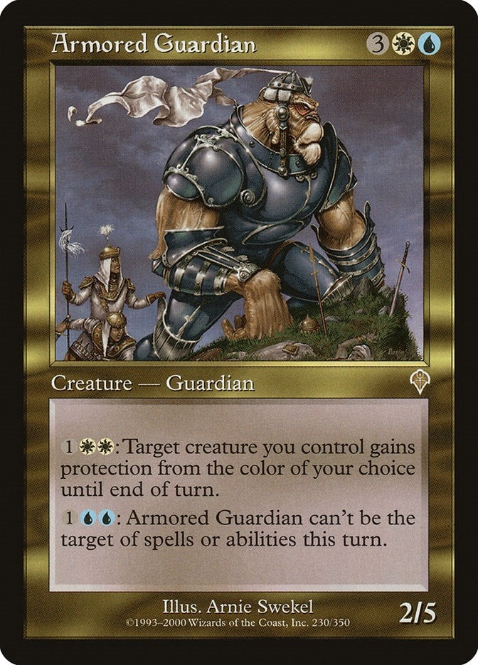 Image for Armored Guardian (Invasion) (230) - Magic: The Gathering