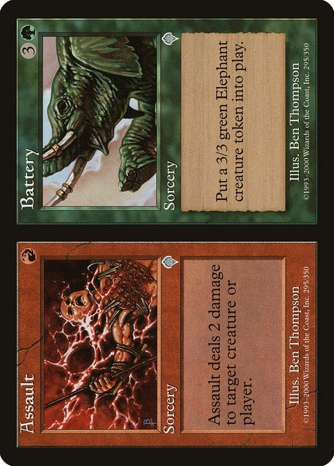 Image for Assault // Battery (Invasion) (295) - Magic: The Gathering