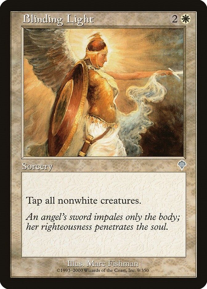 Image for Blinding Light (Invasion) (9) - Magic: The Gathering